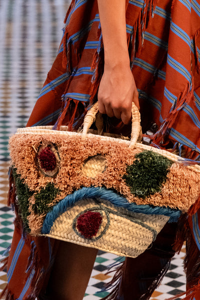 The Michelle Tufted Midi Basket