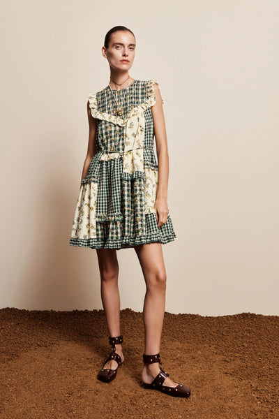 The Outrider Seersucker Mini Dress