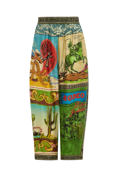The Ace Tapered Silk Pant