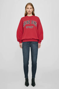 The Jaci Anine Bing Sweatshirt in Red