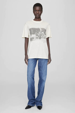 The Lili Tee AB X TO X Rolling Stones in Off White