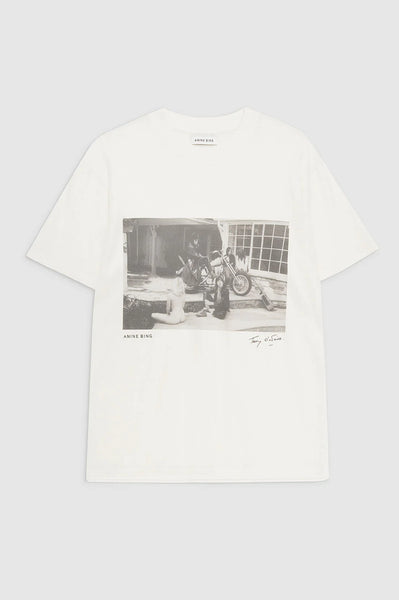 The Lili Tee AB X TO X Rolling Stones in Off White