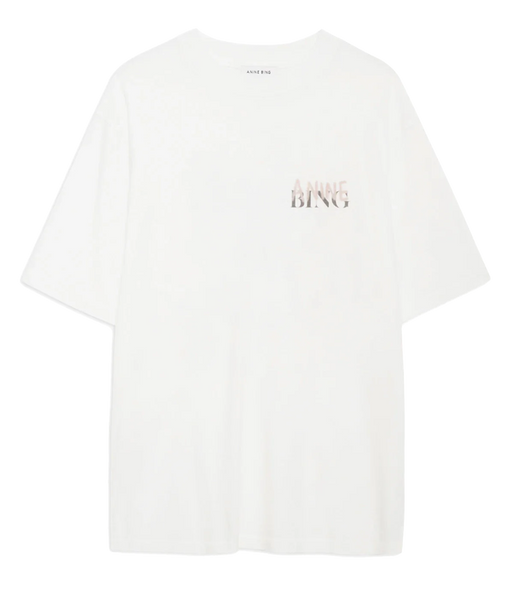 The Cason Graffiti Tee in Ivory