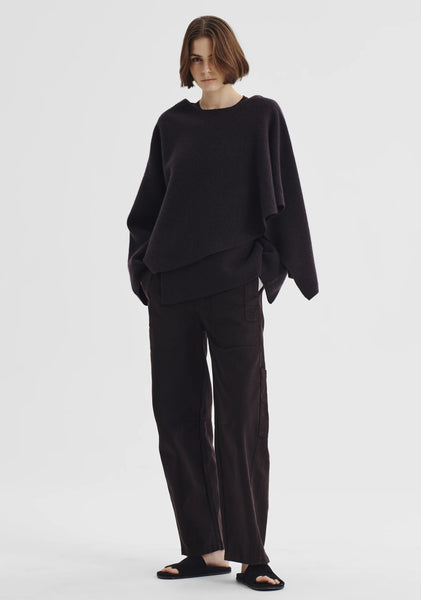The Jensen Denim Cargo Pant in Espresso