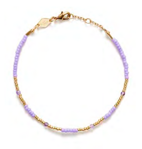 The Clemence Bracelet in Lilac