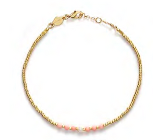 The Bead and Gem Bracelet in Blossom