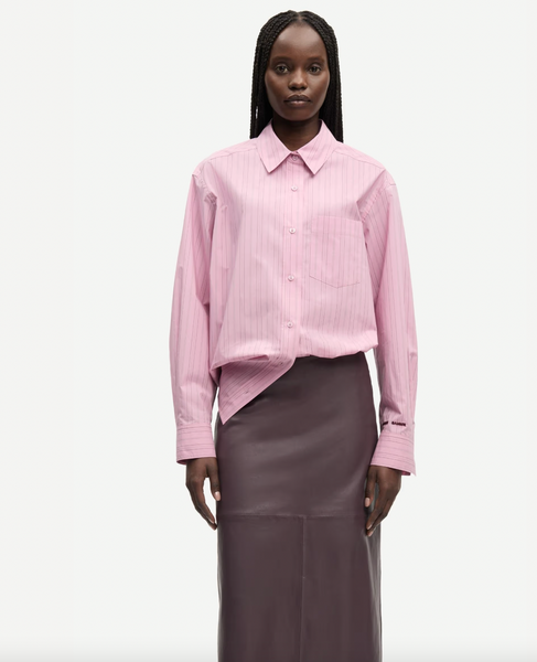 The Salova Pocket Shirt in Orchid Fudge