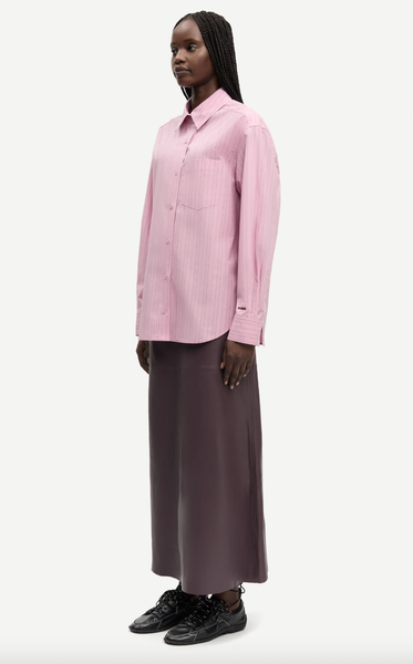 The Salova Pocket Shirt in Orchid Fudge