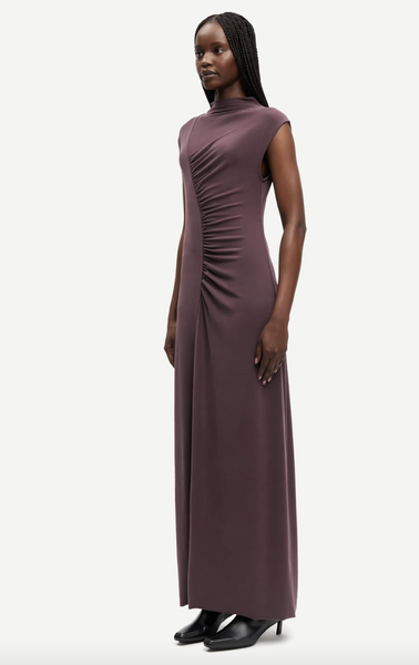 The Saandressa Dress in Fudge