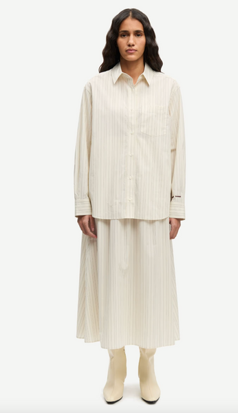The Salova Pocket Shirt in Bone St