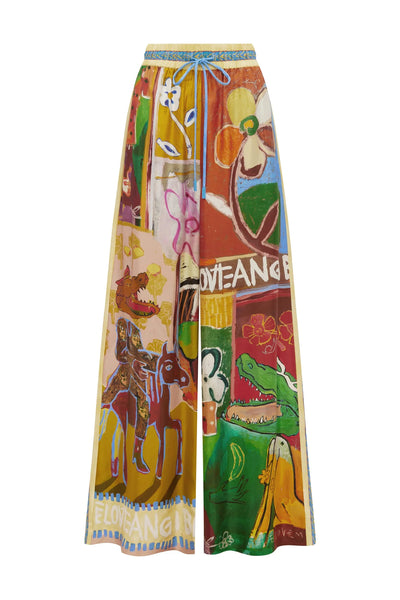 The Mlak Silk Pant