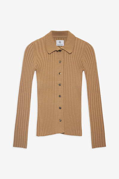 The Joslyn Cardigan in Camel